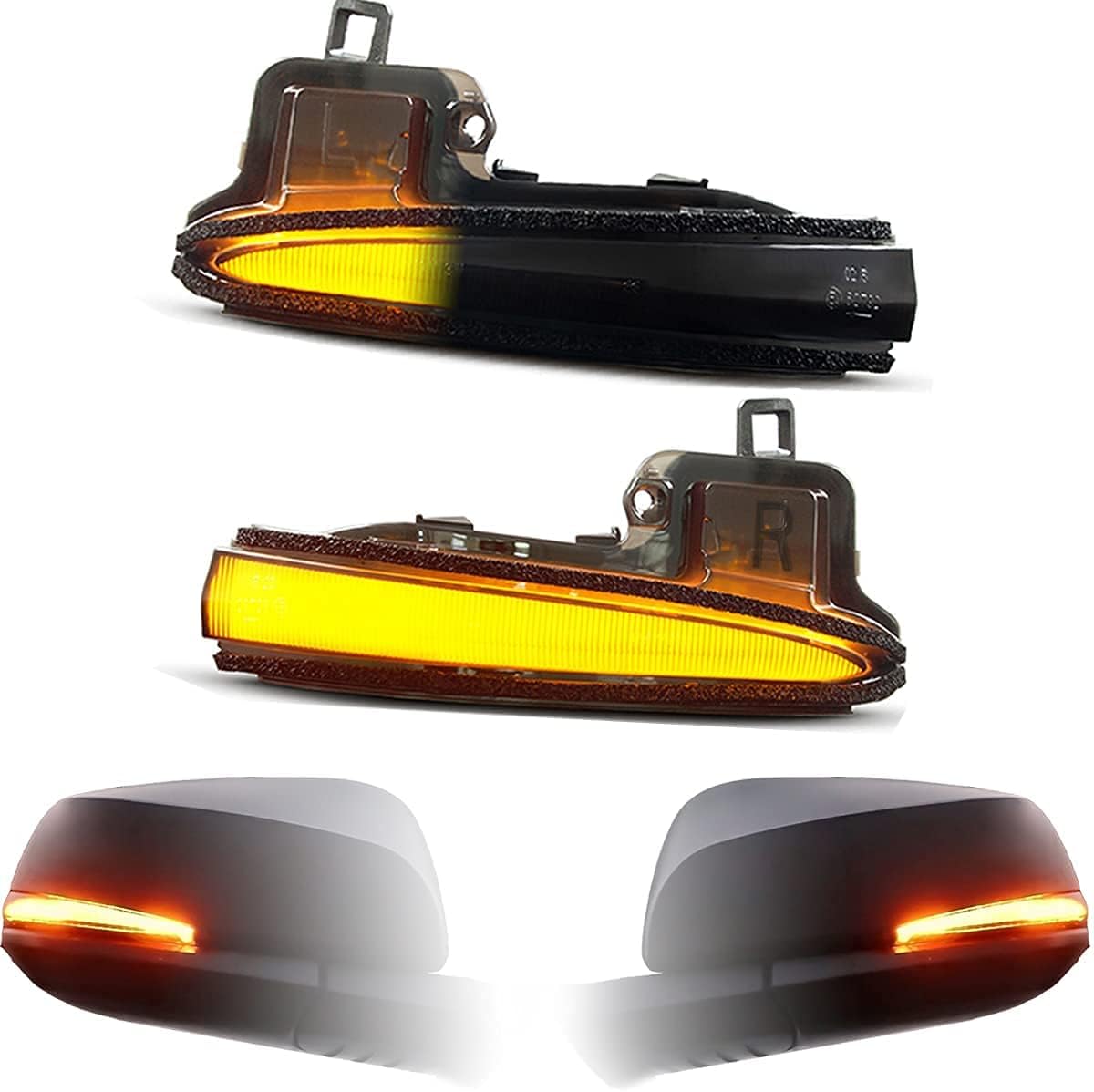 Sequential Dynamic LED Side Mirror Turn Signal Lights