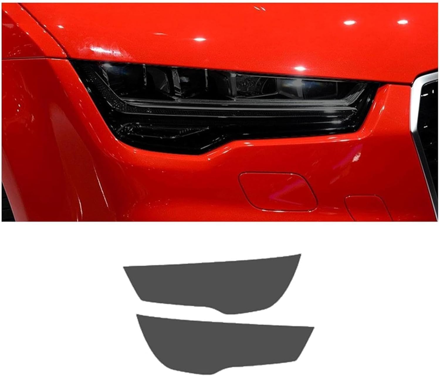 SamLng Car Front Light Film for RS7 2015-2019 Precut Headlight Protective Film Car Front Headlamp Protection Film car Lights Film Headlight Anti-Scratch Non-Yellowing Protective Film