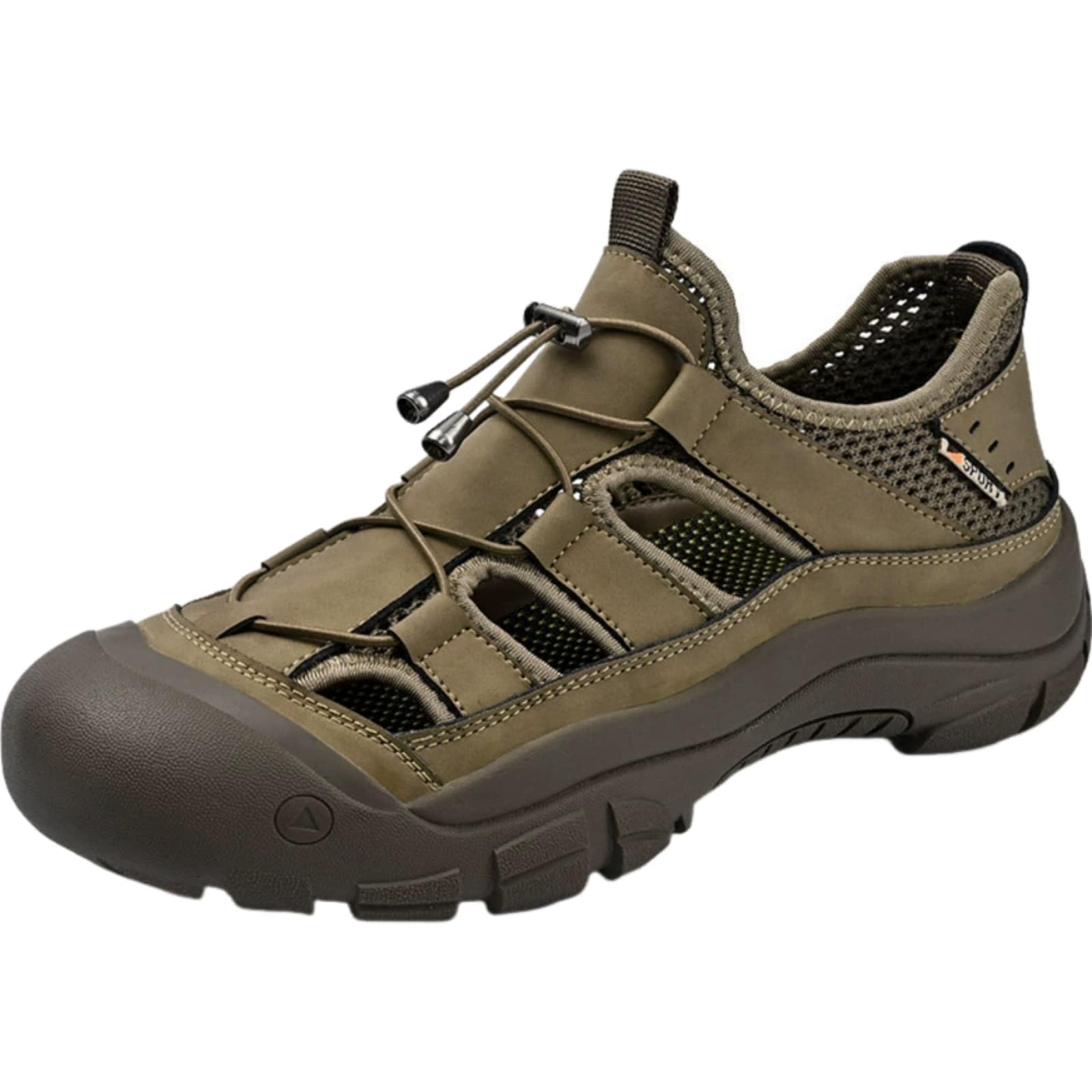ENEN Sandalias Senderismo Hombre Punta Cerrada, Sandalias Trekking Punta Cerrada Transpirables Cómodas 38-46 EU Zapatillas de Senderismo Verano Antideslizante para Deportivas
