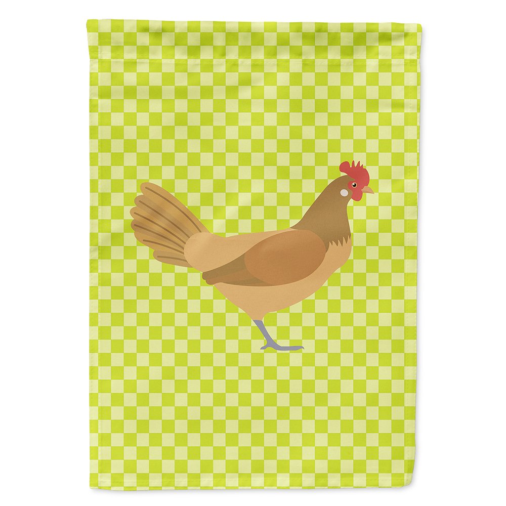 Friesian Chicken drapeau de jardin vert Caroline's Treasures pour entrée