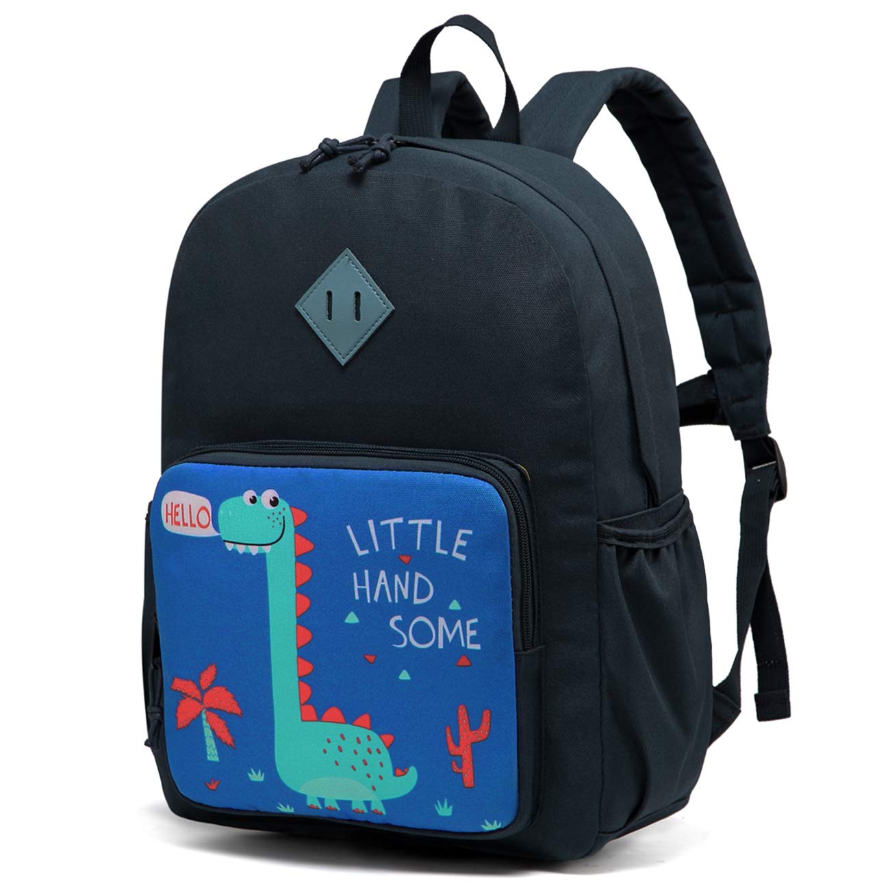 Chase ChicKids Backpack for Boys Girls, Lightweight Toddler School Bag, Cute Preschool Rucksack for Kids with Chest Strap