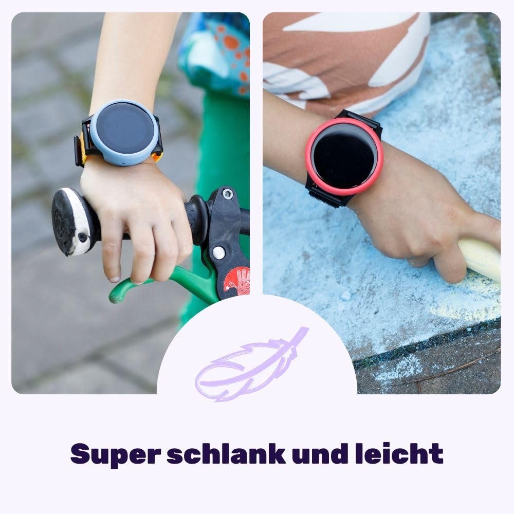 ANIO Protector Case 6 Kinderuhr, Schutzhülle & Schutzfolie, Lemon Neon | Displayschutz vor Kratzern, Stößen & Beschädigungen, Kinderleichte Montage, Volle Touchscreen-Funktionalität