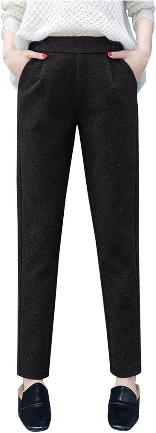 Amazon Co Jp Ramiter 裏起毛パンツ レディース 裏ボア 防寒パンツ ジョガーパンツ スウェットパンツ 厚手 ウエストゴム ルームウエア ゆったり大きいサイズ ロングパンツ 着痩せ ゆったり 防寒 保温 ワイドパンツ ポケット付き 通勤 通学 お出掛け L ブラック