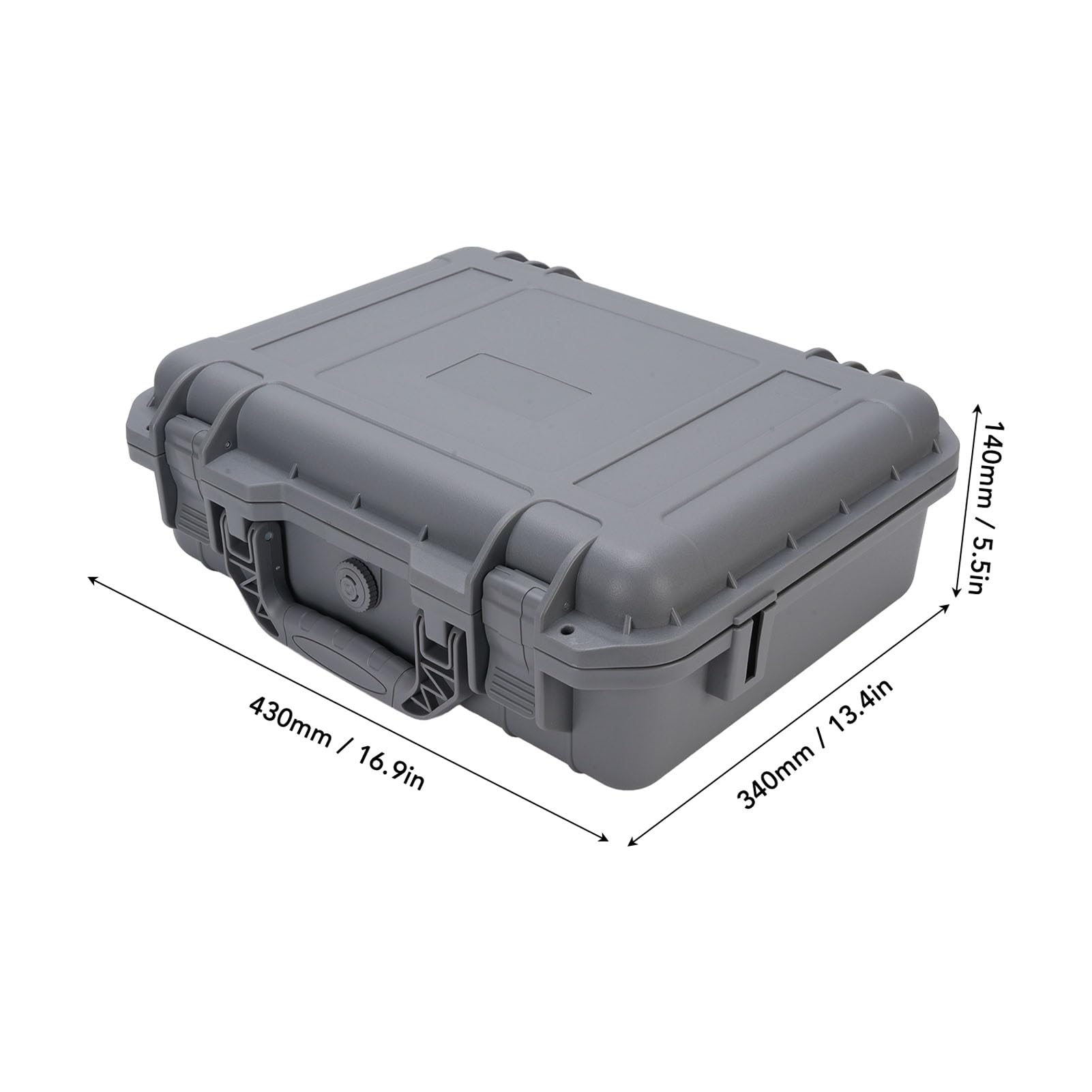 Twardy futerał do Mini Dish, IP67 Wodoodporna Odporna na Wstrząsy Ochrona Satelitarna Etui do Twardy Wkładka Piankowa, Podróży RV, Kemping, Samochód RV Yacht SUV, Akcesoria
