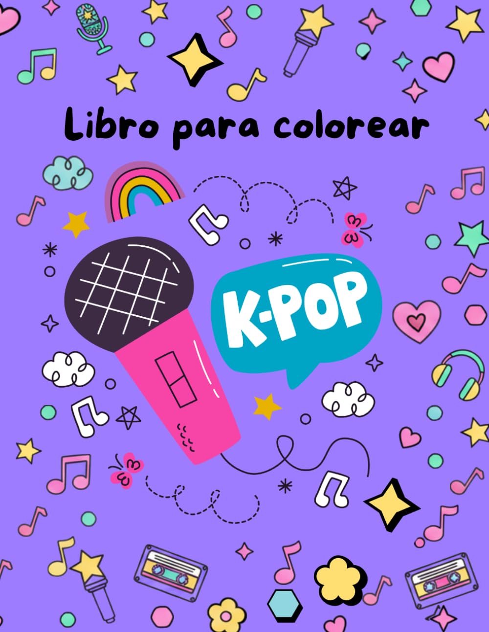 LIBRO PARA COLOREAR K-POP