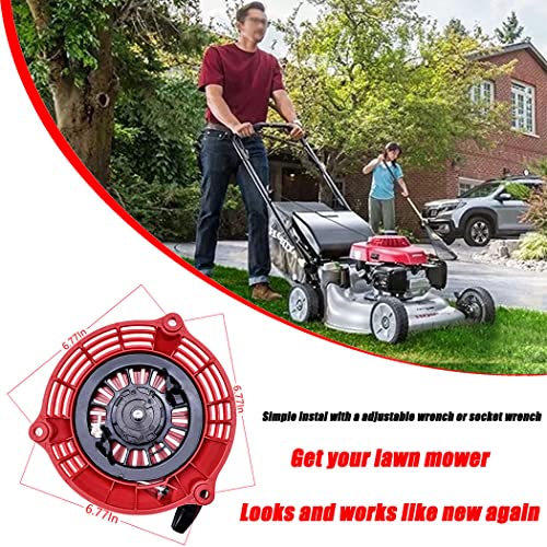 Aniro Moto GCV160 Pull Start Recoil Starter kompatybilny z Honda GCV135 GCV160 EN2000 HRU19 GC135 GC160 części myjki ciśnieniowej do kosiarki silnika