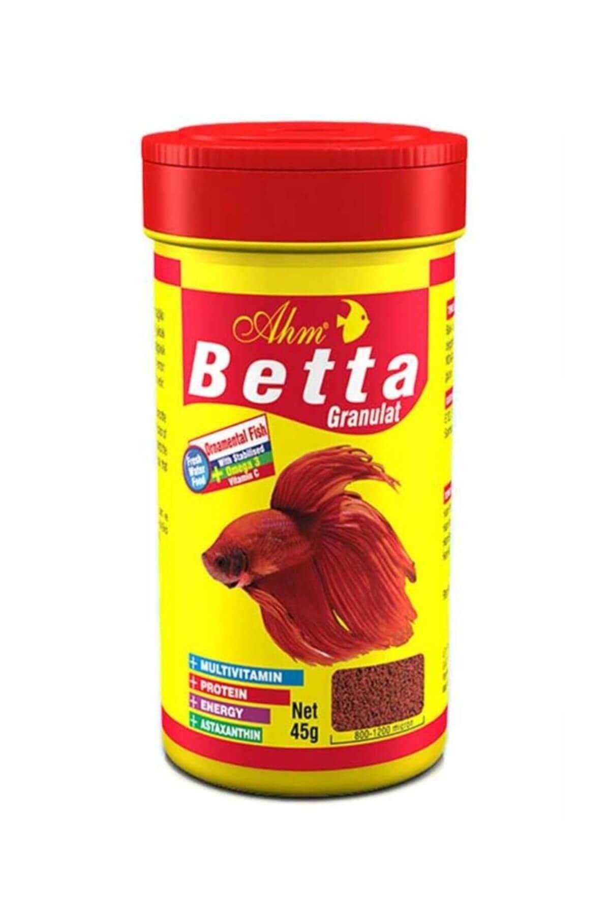Betta Granul Food 100 Ml Balık Yemi