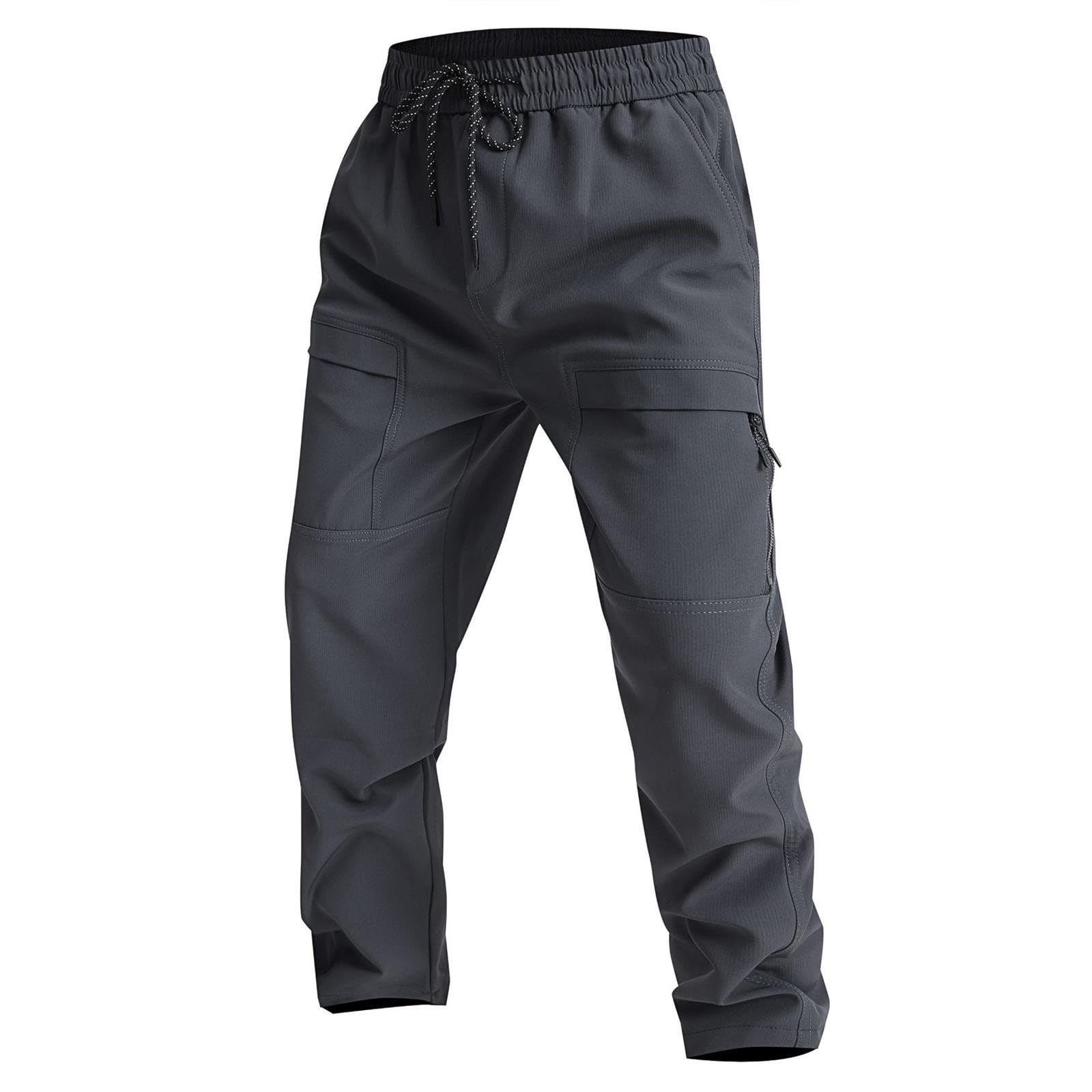 Pantalon Homme Pantalons De Randonnée Homme Travail Imperméable Ete Chasse Noir Tactique Chaud Sport Jogging Surpantalon Baggy Pluie Moto Fitness Trekking XXL Multipoches Chantier Cross Convertible