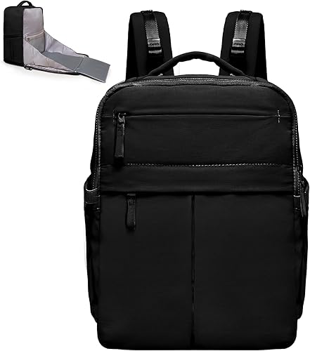 Mochila para pañales, mochila para bebé con cambiador, bolsa de pañales grande impermeable para bebés niños y niñas, pañaleras para bebe con 15