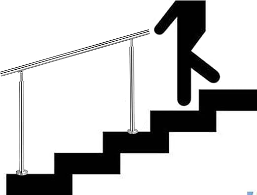 Amazon Co Jp 階段の安全手すり 手すりステンレス鋼304 調整可能な階段の手すり 設置キット付きの安全階段の手すり 高さ 85 Cm Diy 工具 ガーデン Amazon Co Jp 階段の安全手すり 手すりステンレス鋼304 調整可能な階段の手すり 設置キット付きの安全階段の手すり 高さ 85 Cm Diy 工具 ガーデン