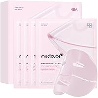 medicube Salmon Dna Pdrn, Maschera In Gel Di Collagene Rosa