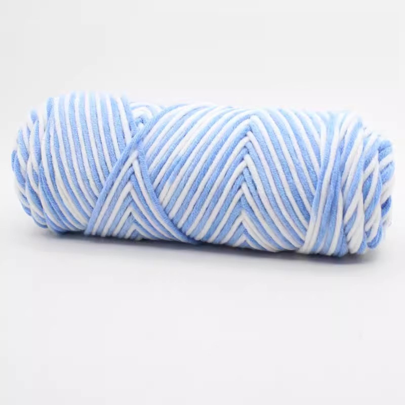 Coton-lait fil pour 8 brins épais et laine grosse de type chunky pour écharpe d'hiver