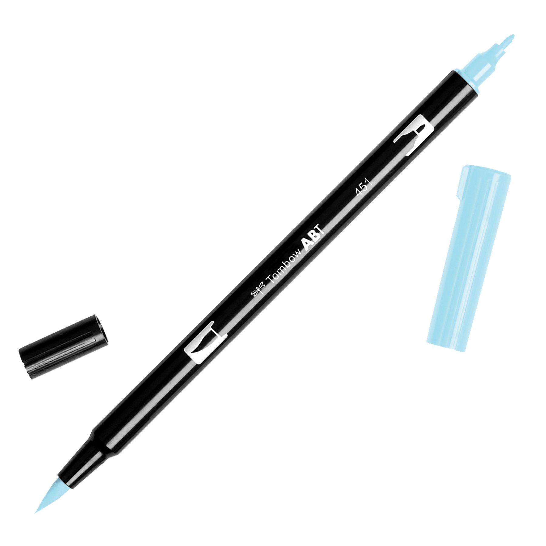 Dual Brush Pen Art Marker, 451 - Sky Blue, 1-Pack