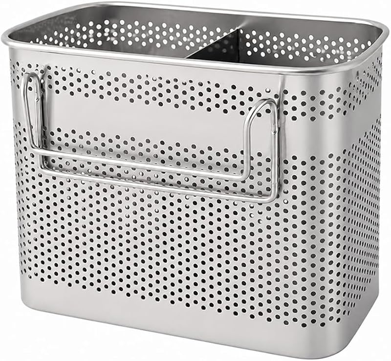 SUS 304 Silverware Basket for Dish Rack, Hanging Utensil Holder