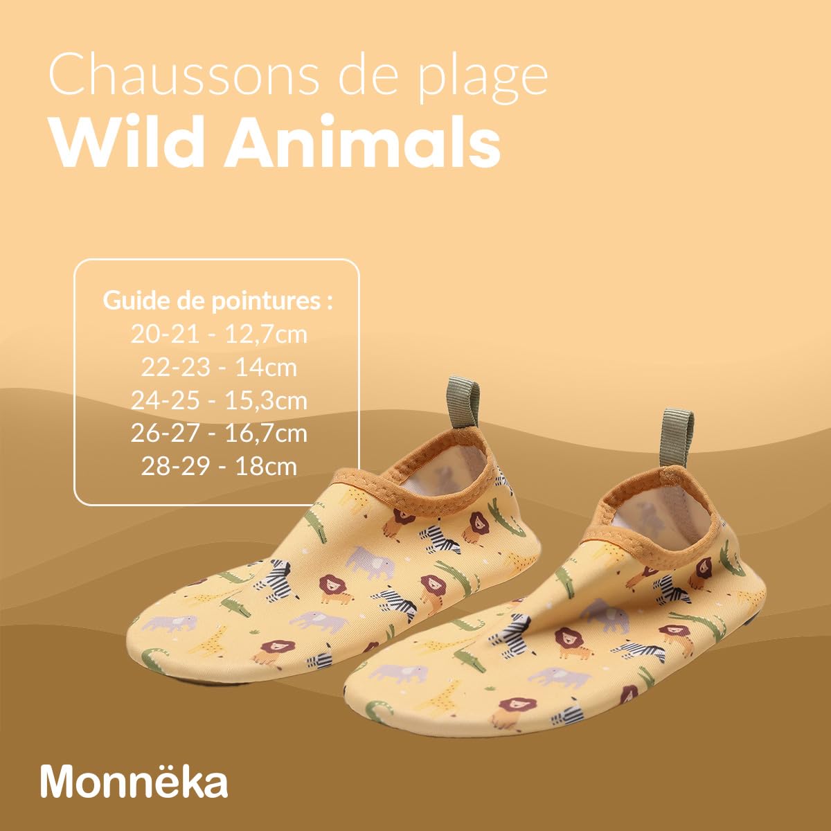 Chaussures Aquatiques pour Enfant | Chaussures de Plage Légères à Semelle Antidérapante en EVA, Faciles à Enfiler | Idéales pour Activités Nautiques
