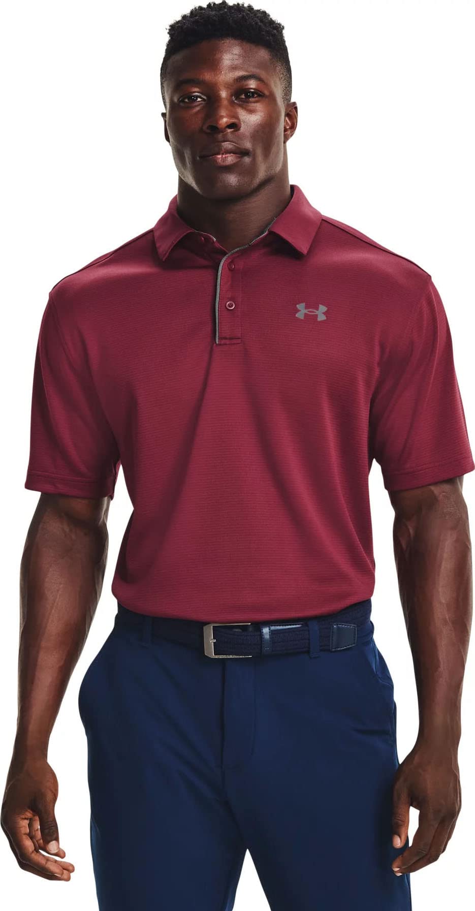 Under Armour - Mens Tech Polo, Color League Red (626), Size: XX-Large x Tall