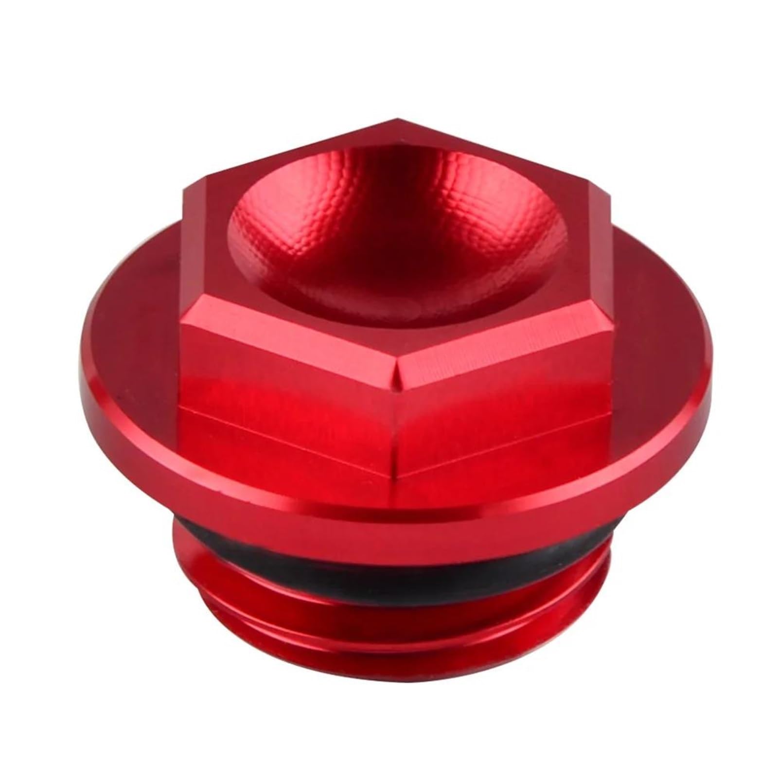 Tapón Aceite Para Kawasaki Para KLX250 D-TRACKER VERSYS650 NINJA 400 400R 600R 650 1000 Z800 Z1000 Para ZXR750 ER-6N Tapón De Llenado De Aceite De Motor Tapones Aceite Para Motos (Color : Red)