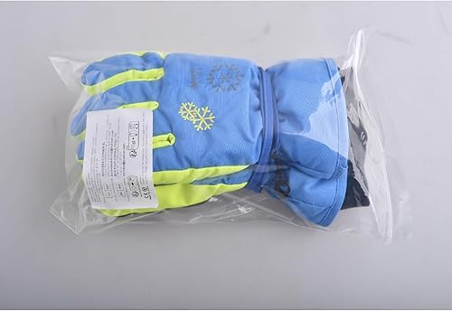 Miniatura 7 de Azarxis - Guantes de esquí para niños, de invierno, cálidos, impermeables para nieve, snowboard, trineo
