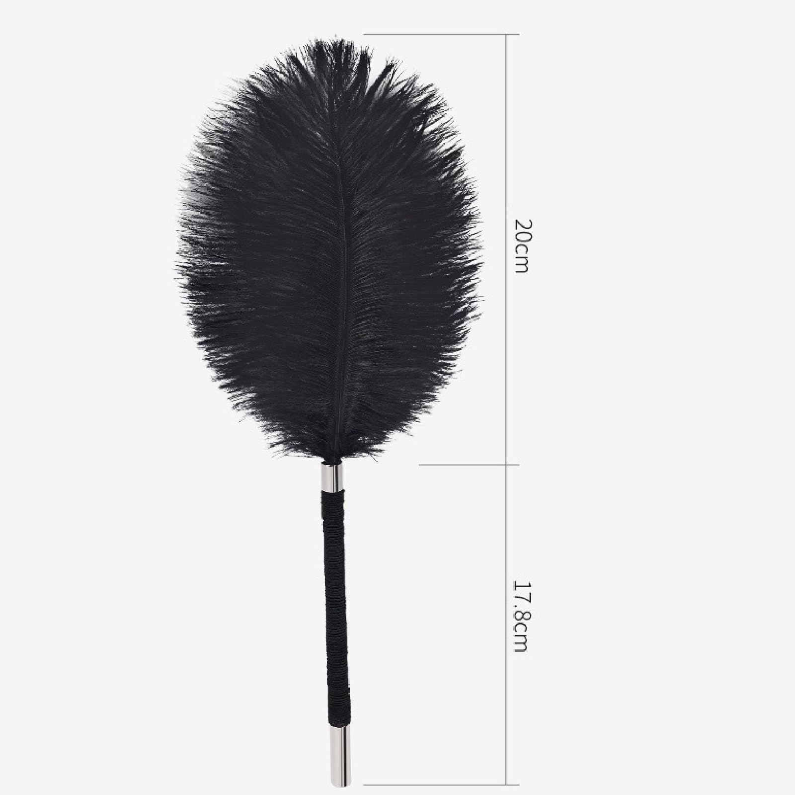 Outils de chatouillement BDSM pour couples, outils de massage sensuels pour jeux intimes, chatouilleur de plumes douces avec roue en métal
