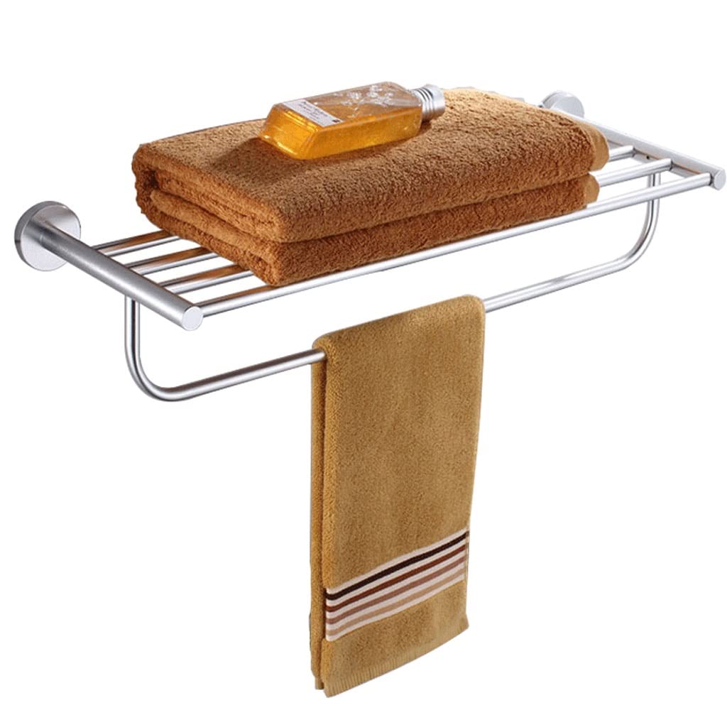 Porte-serviettes étagère pour rafraîchir l'ambiance de la salle de bain