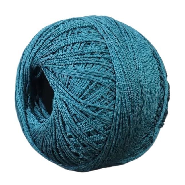 Fil de lin en coton taille 6 pour crochet lot de 5 rouleaux de 50g dentelle épaisseurs