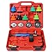 ZJERYL GULL 14pcs Cooling System Pressure Tester kit Automotive Radiator Pressure Tester for Motorcycle Car Truck