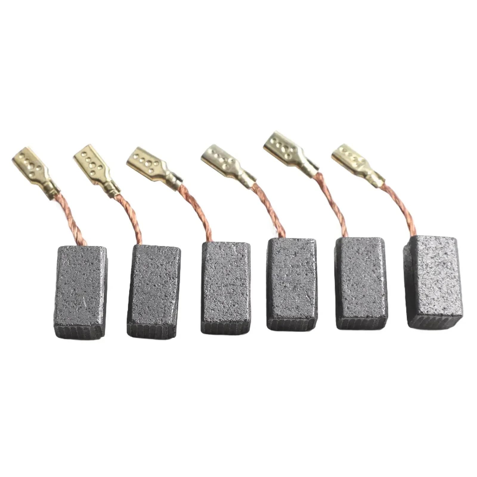 Balais de charbon Bosch GWS7 meuleuse lot de 12 charbons 6.5x8x13mm pour chantier intensif