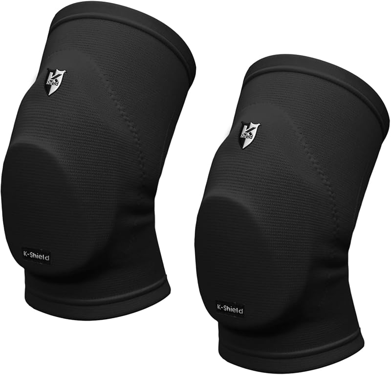 Rodilleras para Lucha Libre, Jiu Jitsu, MMA, Muay Thai, Judo | Rodilleras de lucha libre, rodilleras antideslizantes con acolchado grueso, equipo protector para rodillas para hombres, mujeres, jóvenes NEGRO S/M