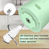 Vista 4 de Mini Food Processor - Cordless Food Processor & Portable Small Food Chopper for Meat Vegetables Fruit Salad Onion Garlic, Kitchen 1.3Cup, 300ml, 150