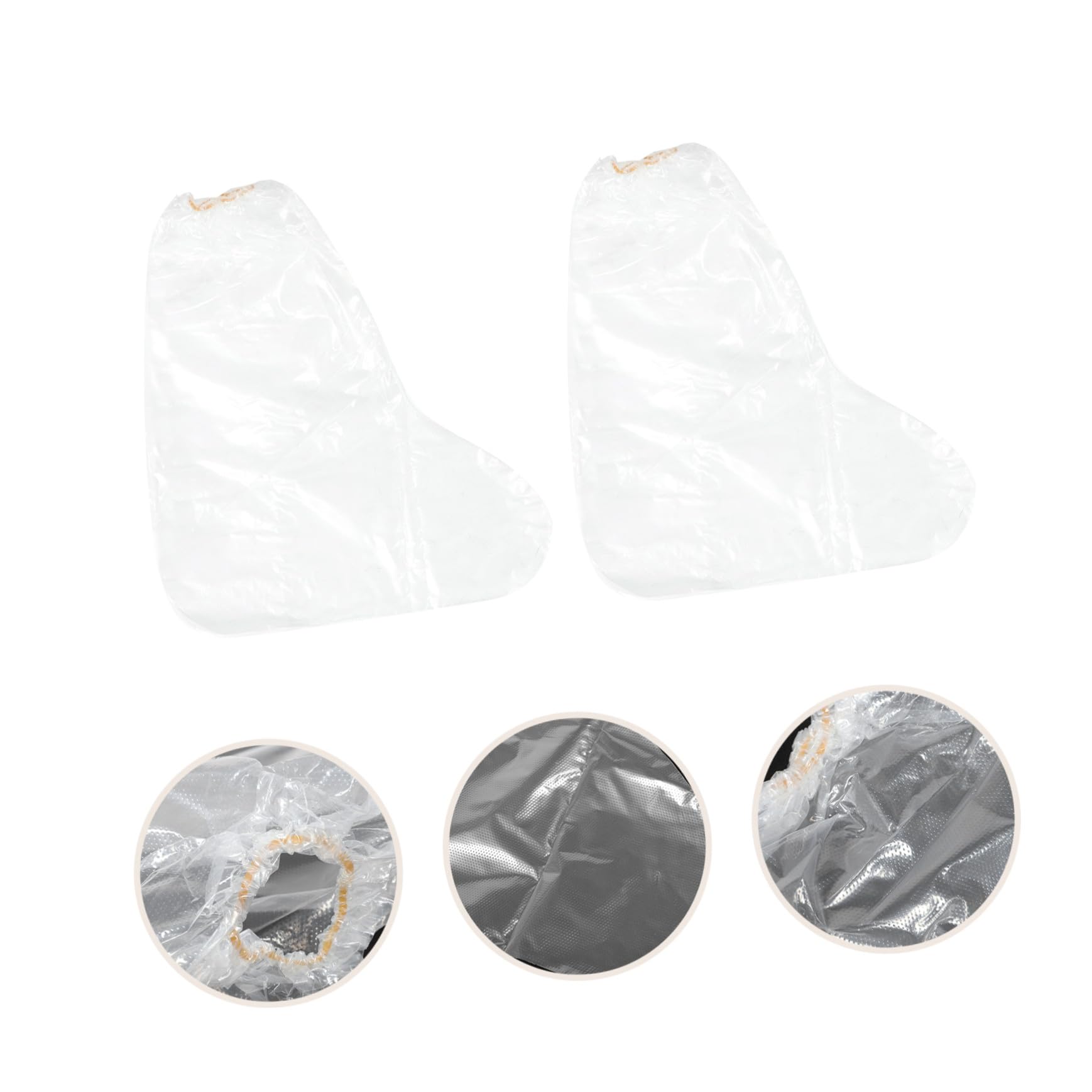 Housse Chaussure Pluie 50 Pièces PE, Couvre-Chaussures Antidérapants