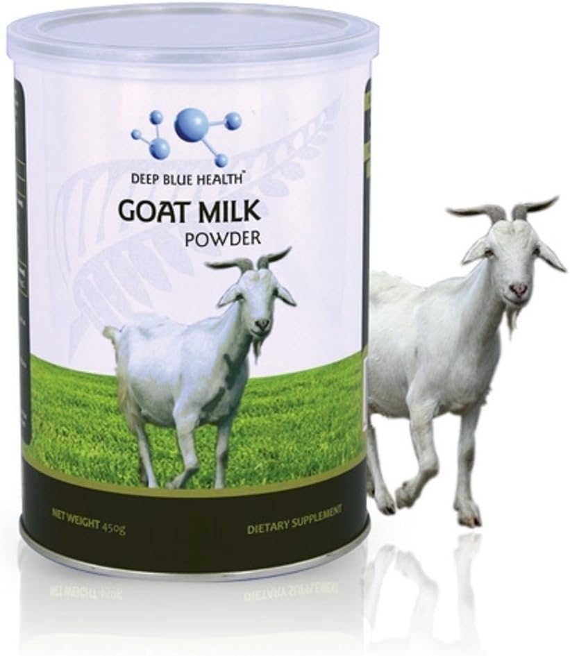 New Zealand Genuine Goat Milk Powder with Lactoferrin 450gm Deep Blue Health