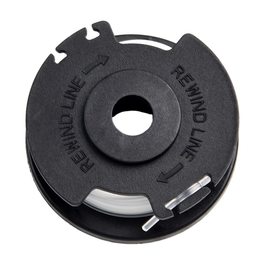 Lot de 3 bobines de fil en nylon de 1,6 mm, 5 m chacune, compatibles avec coupe-bordures GE-CT 18/28 Li et 18/28 Li TC, fil de rechange
