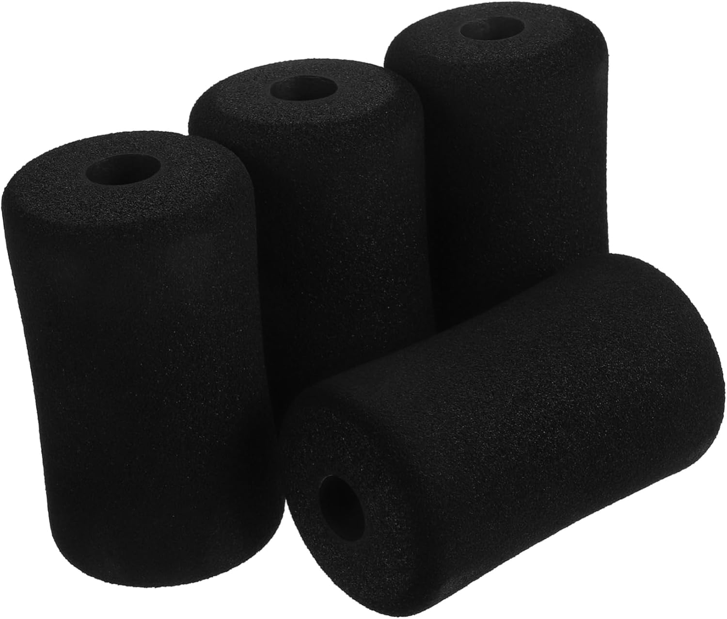 Kisangel 4Pcs Foam Pads for Leg Extension Machines Replacement Cushions for Gym Equipment Comfortable Support Sleeves for Exercise and Weightlifting Easy to Clean and Maintain