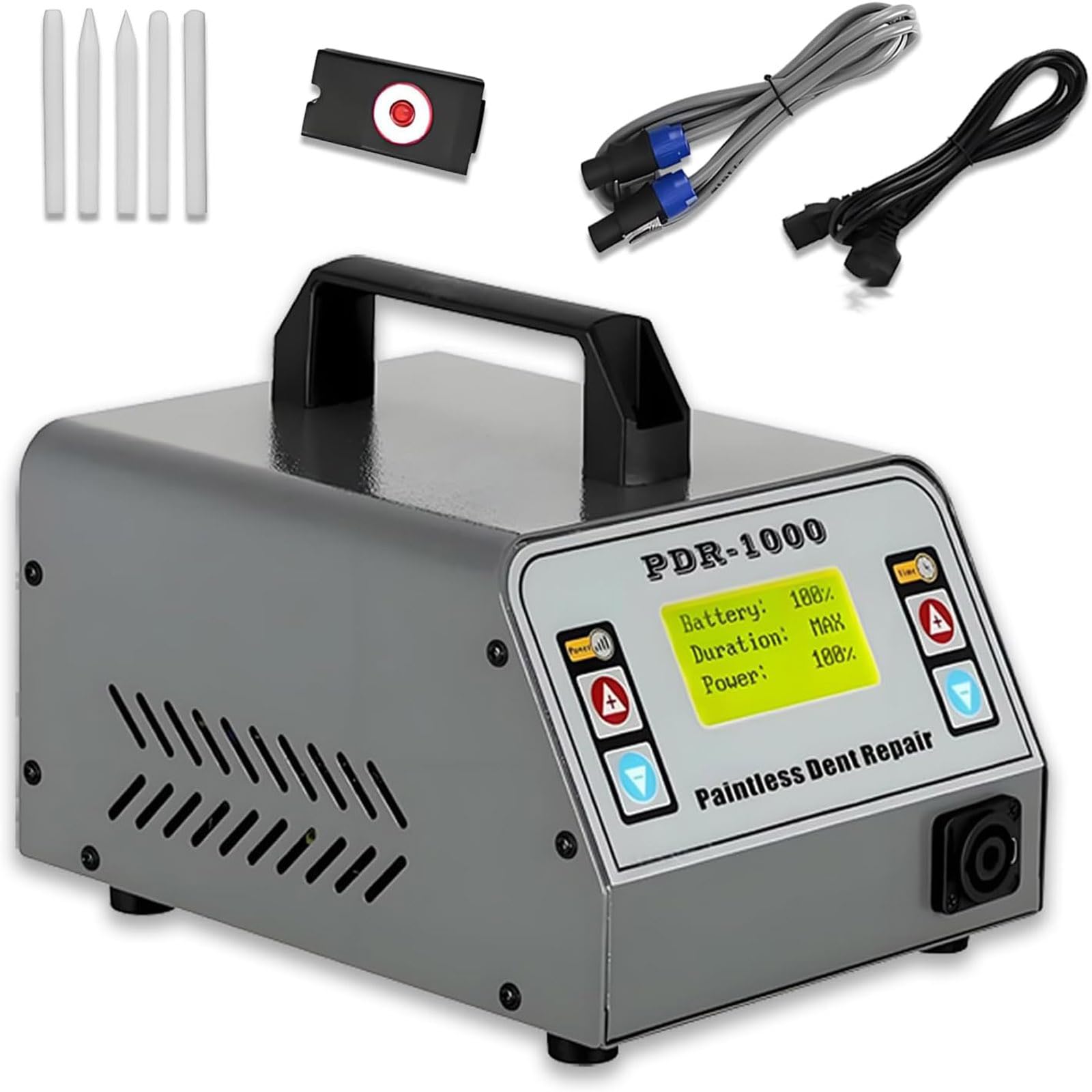 BOOZXCV Car Dent Repairing Machine,PDR 1000W Paintless Dent Repair Tool,Auto Body Dent Electromagnetic Repair Tool,for Garage Home Personal