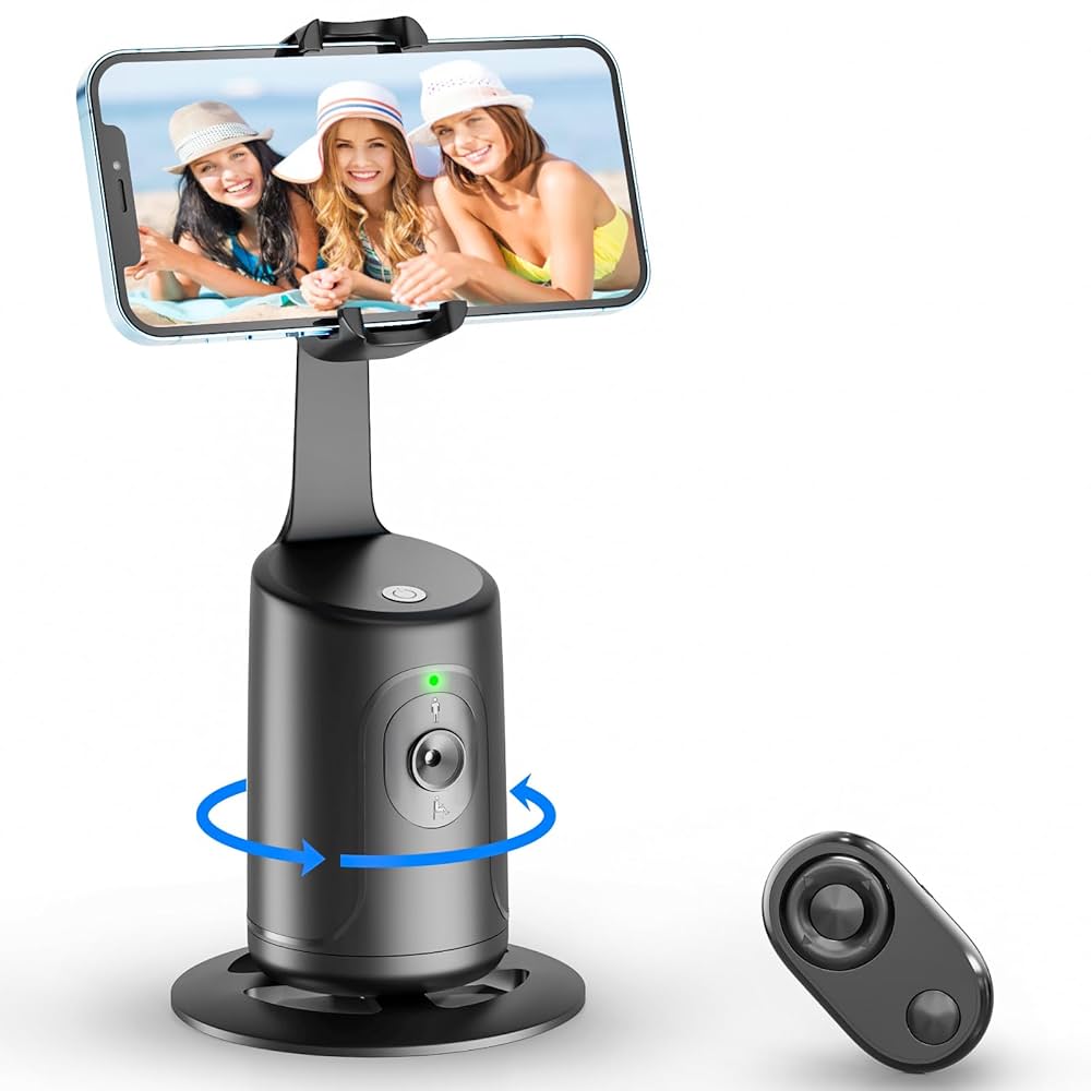 Amazon.com: Auto Face Tracking Tripod, 360° Rotation Auto