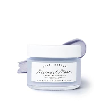 Earth Harbor Mermaid Moon Line-Filling Balm Cream - Vegan Night Treatment