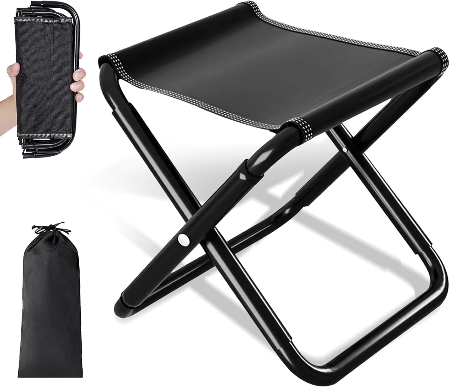 Azhong toys Folding Camping Stool Folding Fishing Stool for Camping, Camping, Hiking, Garden
