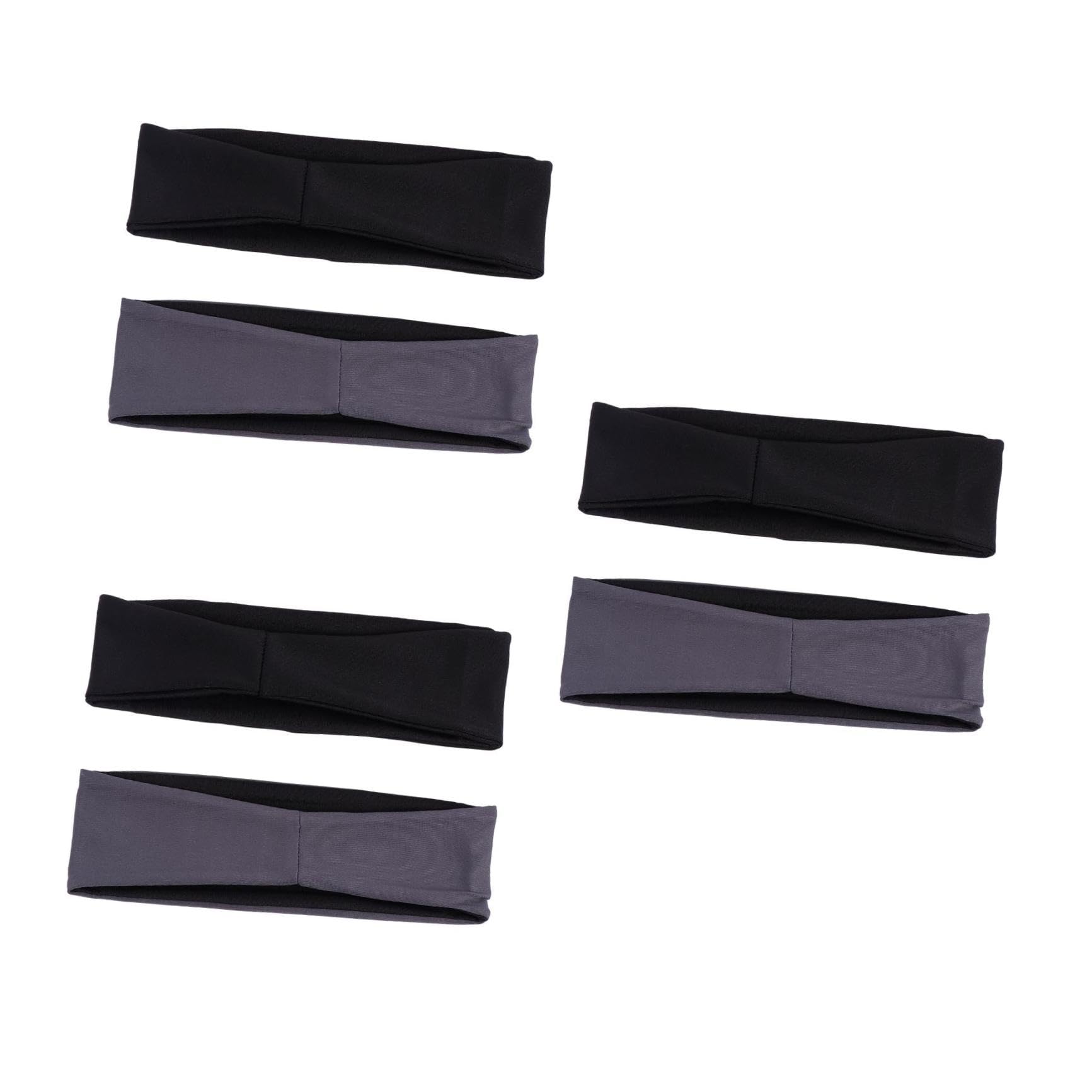 TOYANDONA Conjunto De Bandas De Cabello Elásticas Transpirables Y Accesorios De Cabello Running Y Actividades Negro