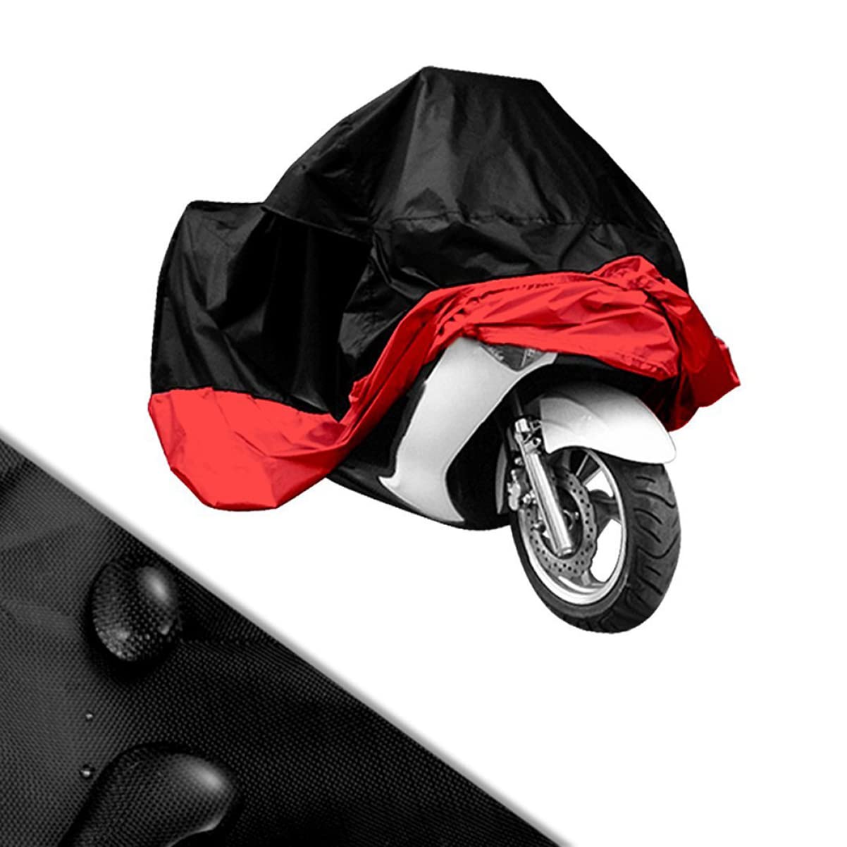 ibasenice Cubierta Prueba Para Motocicletas y Scooters Funda Protectora Xxxxl Para Exterior Resistente y Uv
