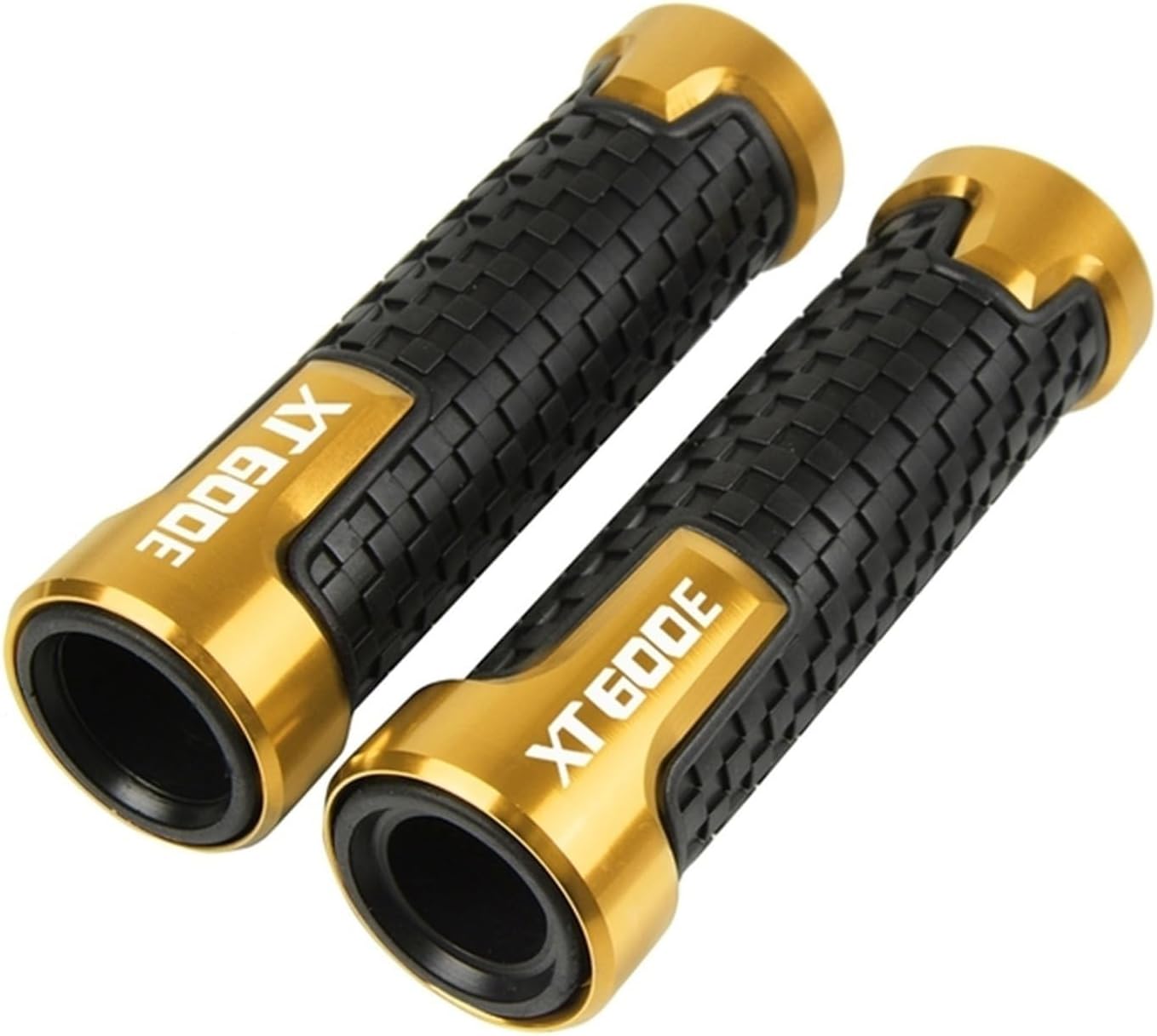 inimitable for Yamaha XT600E XT600 E XT 600E 1990-2006 2005 7/8" 22mm Handlebar Grips Hand Bar Ends Handle Cap Plugs