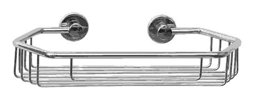 tesa draad Duschcaddy, Messing, verchromt, inkl. Klebelösung, 65mm x 275mm x 135mm
