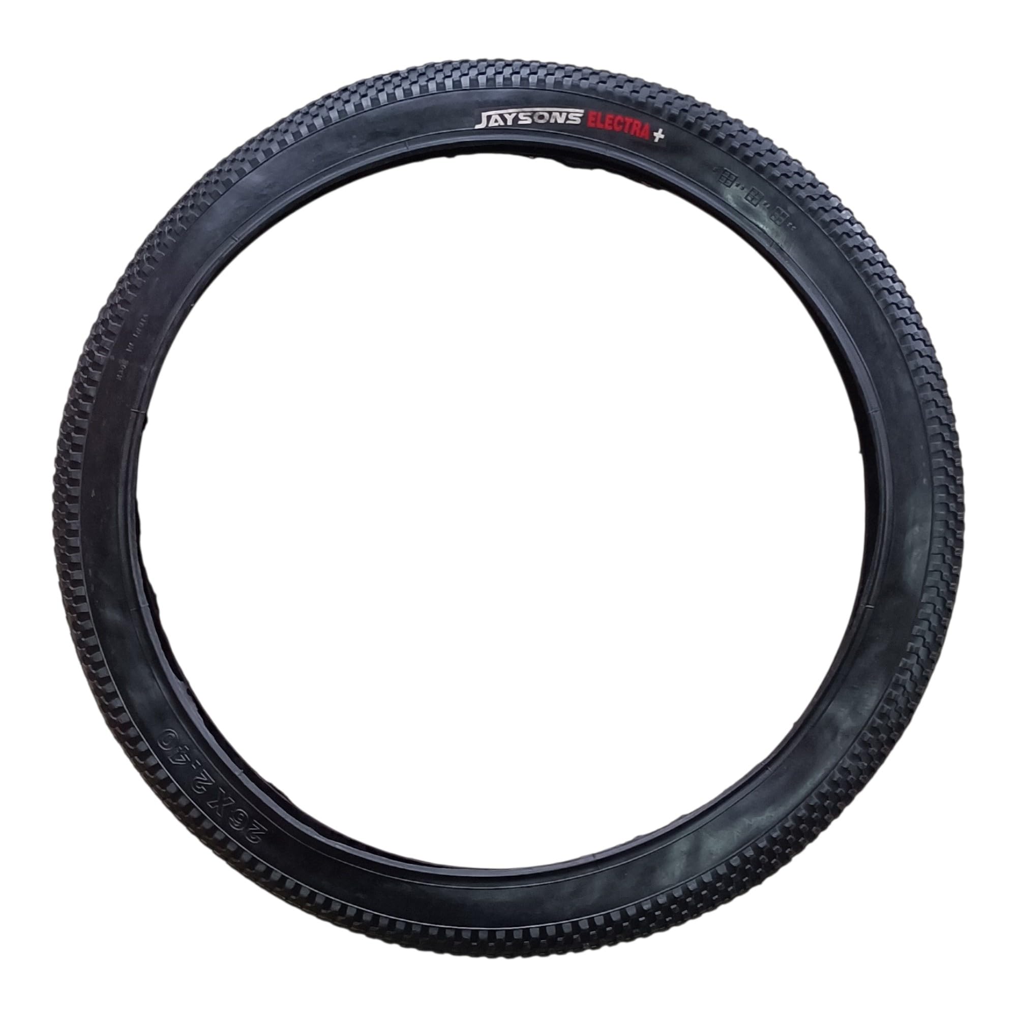 MTB Bicycle Tyre, 26x2.40, Black, Knobby Tread, Mountain Bike-image-45