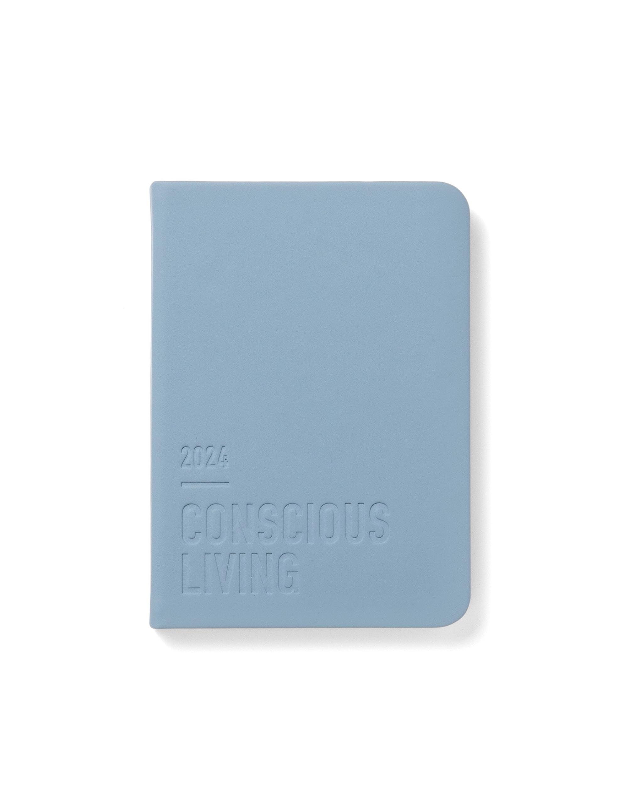 Letts Conscious A6 day to a page with appointments 2024 diary - ocean