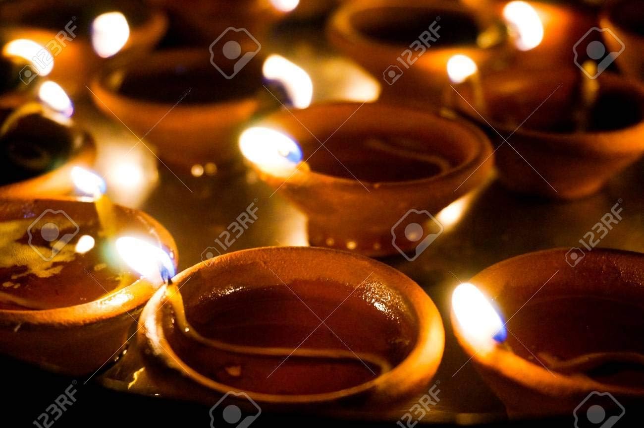 Pooja Cotton Wicks Religious Long Jyot Batti Akhand Oil Lamp Diya Diwali Lighting Hand Made Cotton Wicks Long Diya Batti Oil Lamps Lanterns Candles