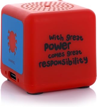 Bitty Boomers Marvel: Spider-Man - Bitty Box 1.3 Inch Keychain Bluetooth Speaker