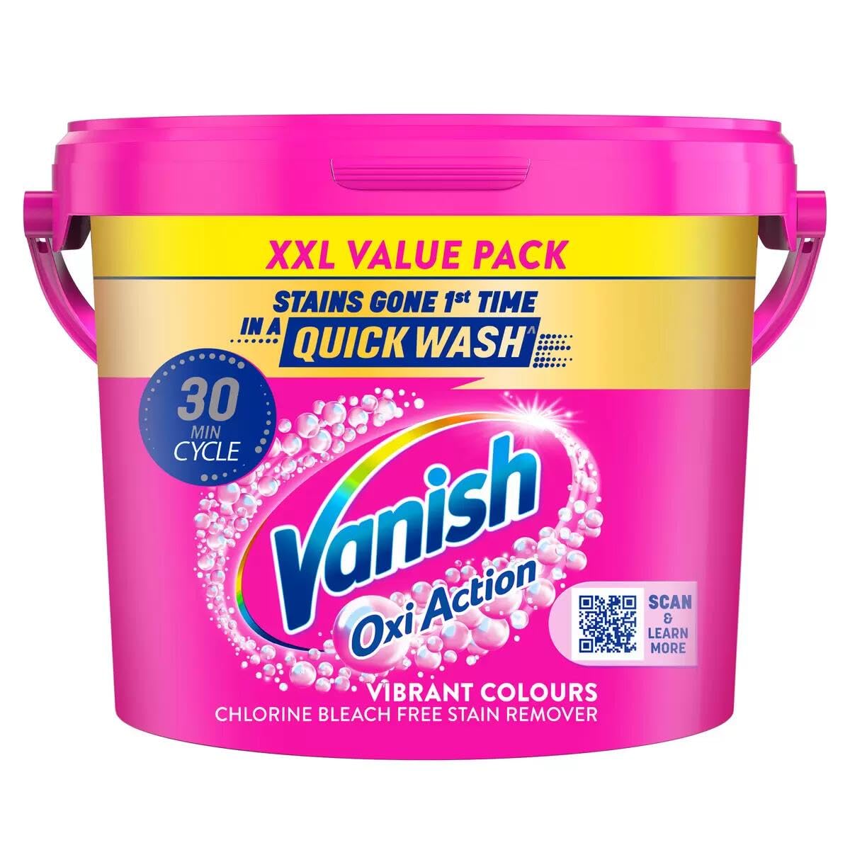 Amazon | VANISH パウダー 2.4kg 衣料用漂白剤［Happy Delica 限定資材