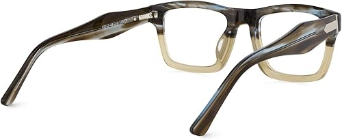 Miniatura 5 de Zeelool Gafas rectangulares gruesas con bloqueo de luz azul para mujeres y hombres, gafas retro Riley FA0761