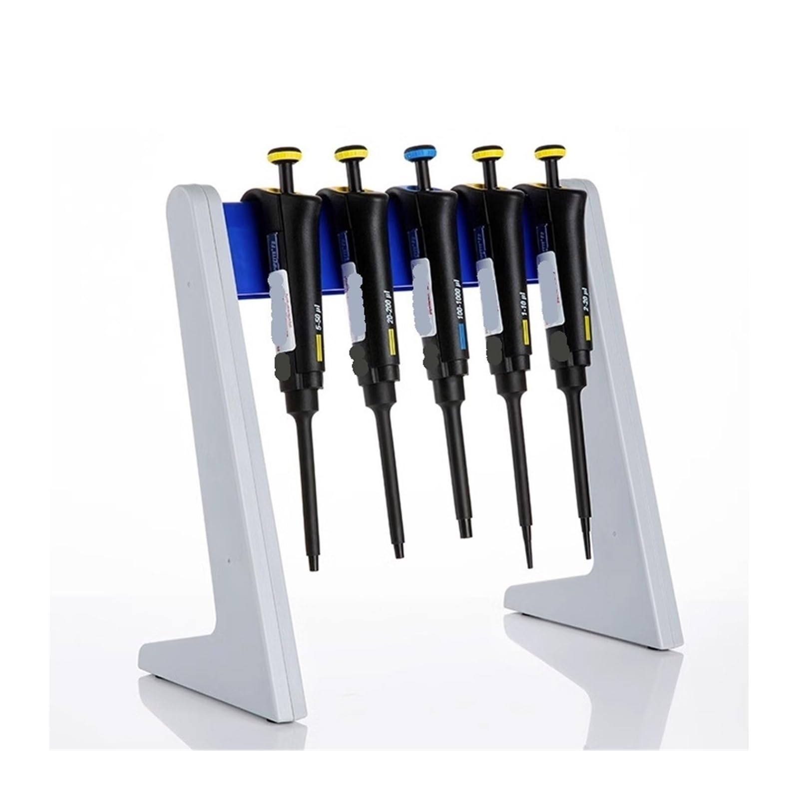 Micropipeta, Pipeta, Pipetas térmicas Multicanal Canal único Ocho canales Punta de pipeta micromanual ajustable(8-channel30-300uL)