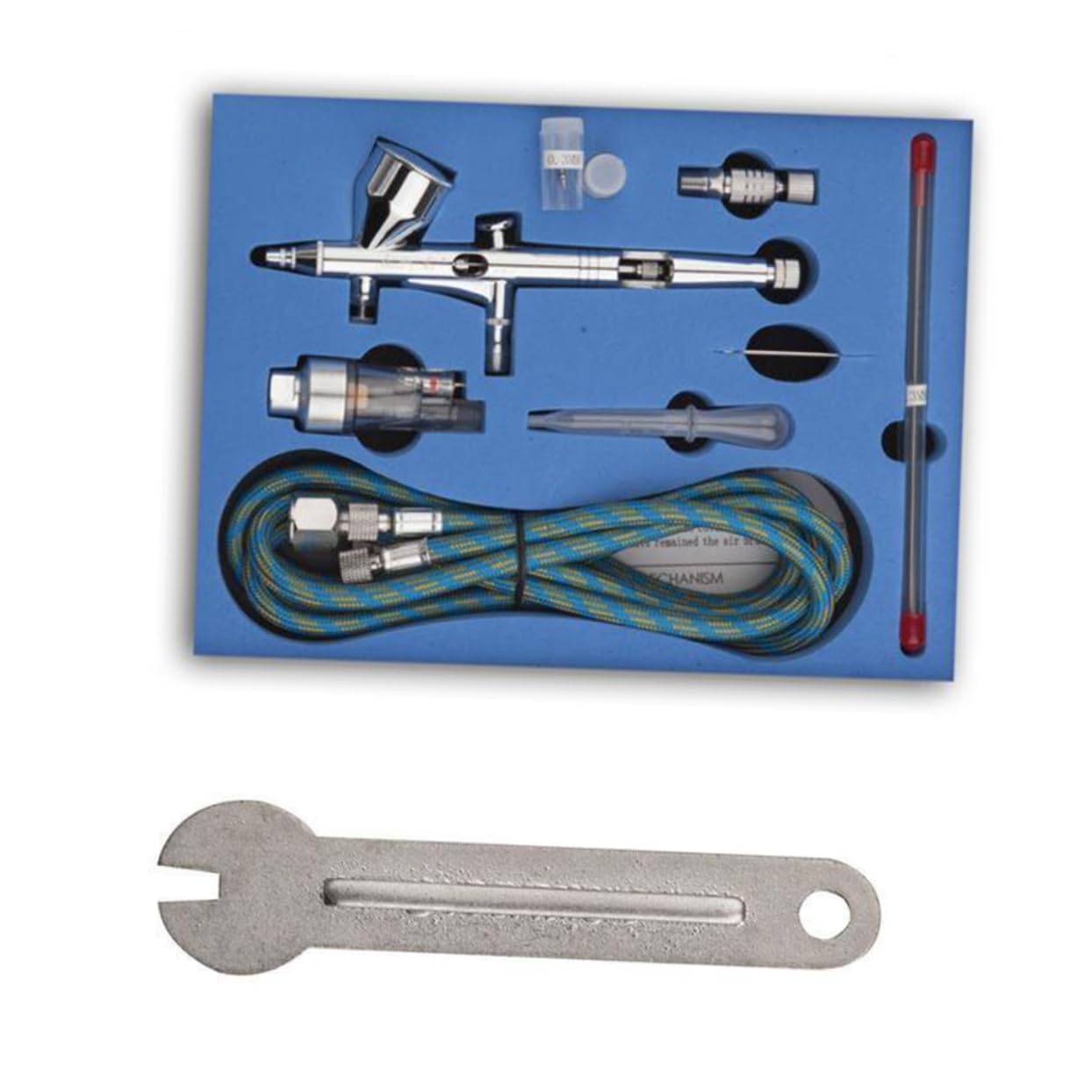 NUOBESTY Set Aerografo 180k Compressore Portatile per Pittura