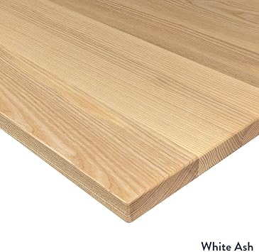 Hardwood L-Shape Sit Stand Desk by Desky